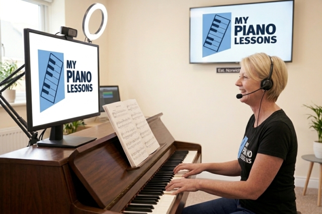 online piano lessons