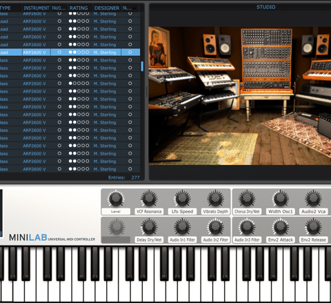 ultimate sound collection ante with Analog Lab 1.1