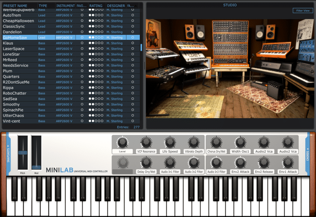 ultimate sound collection ante with Analog Lab 1.1