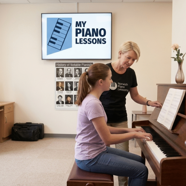 My piano lessons