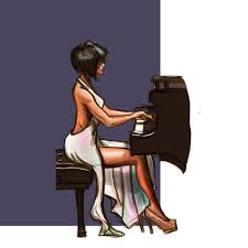 Sit correctly at a piano